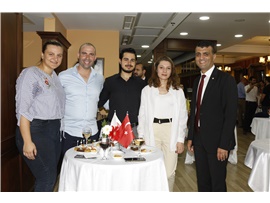 MERSİN BAROSU CUMHURİYET RESEPSİYONU DÜZENLEDİ