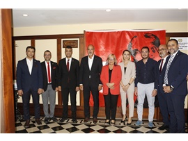 MERSİN BAROSU CUMHURİYET RESEPSİYONU DÜZENLEDİ