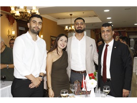 MERSİN BAROSU CUMHURİYET RESEPSİYONU DÜZENLEDİ