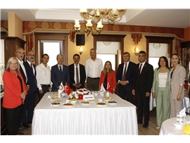 MERSİN BAROSU CUMHURİYET RESEPSİYONU DÜZENLEDİ
