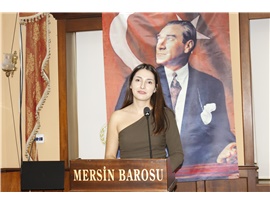 MERSİN BAROSU CUMHURİYET RESEPSİYONU DÜZENLEDİ