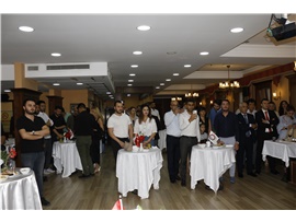 MERSİN BAROSU CUMHURİYET RESEPSİYONU DÜZENLEDİ