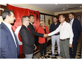 MERSİN BAROSU CUMHURİYET RESEPSİYONU DÜZENLEDİ