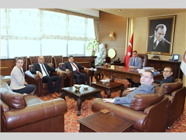 Tarsus Cumhuriyet Başsavcısı Sayın;Mehmet Sabri KILIÇ'ın ziyareti