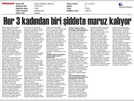 BASINDA BAROMUZ (Kadına Yönelik Şiddet Söyleşisi)