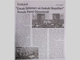 BASINDA BAROMUZ (Mersin Barousu & ŞEGED Mersin İl Temsilciliği Ortaklığında 'Suç Sayılan Davranışlar ve Hukuki Boyutu' Konulu Panel Düzenlendi)