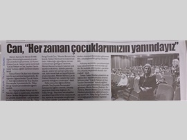 BASINDA BAROMUZ (Baromuz, 20 Kasım Dünya Çocuk Hakları Günü nedeniyle ‘Çocuk Hakları ve Suç Sayılan Davranışlar’ konulu eğitim semineri düzenledi.) 22.11.2017
