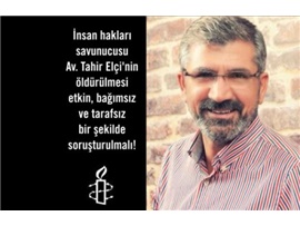 AV. TAHİR ELÇİ'Yİ SAYGIYLA VE RAHMETLE ANIYORUZ