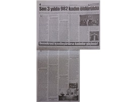 BASINDA BAROMUZ (Kadına Şiddete Karşı Uluslararası Mücadele Günü Basın Açıklaması)