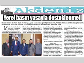 BASINDA BAROMUZ (MGC'den Baro Başkanımıza Ziyaret)