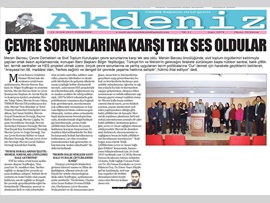 BASINDA BAROMUZ (Yeşilboğaz: "Kirli Yatırımlar İstemiyoruz")