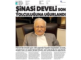 BASINDA BAROMUZ (Av. Şinasi Develi Son Yolculuğuna Uğurlandı)