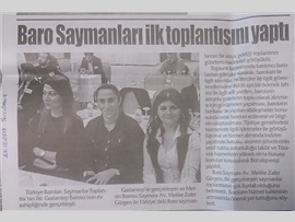 BASINDA BAROMUZ (Baro Saymanları Toplantısı Yapıldı)