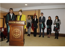 11 STAJYER AVUKATIMIZ CÜBBE GİYDİ