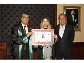 11 STAJYER AVUKATIMIZ CÜBBE GİYDİ