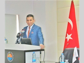 Baro başkanımız ,Ticaret ve Sanayi odası tarafından düzenlenen seminere katıldı.