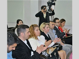 Baro başkanımız ,Ticaret ve Sanayi odası tarafından düzenlenen seminere katıldı.