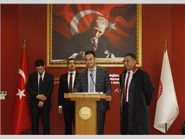 BARO BŞK. AV. ALİ ER: “GÜÇLÜ BİR BARO İNŞA EDİYORUZ”