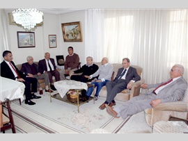 BARO BAŞKANIMIZ AV. ALİ ER’DEN,  AVUKATLIK MESLEĞİNİN DUAYENLERİNE ZİYARET