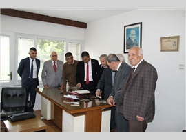 BARO BAŞKANIMIZ AV. ALİ ER’DEN,  AVUKATLIK MESLEĞİNİN DUAYENLERİNE ZİYARET