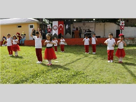 23 Nisan Şenliği Gözne İlkokulunda Yapıldı
