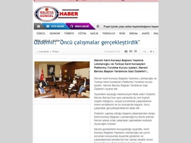 BASINDA BAROMUZ (Baro Bşk. Yrd. Av. Gazi Özdemir: "Öncü Çalışmalar Gerçekleştirdik"