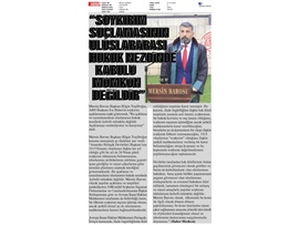 Yeşilboğaz: "Soykırım açıklamasını reddediyoruz ve kınıyoruz"