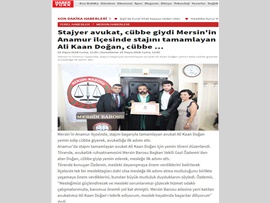 BASINDA BAROMUZ (Başkan Vekilimiz Av. Gazi Özdemir, "Mesleki Dayanışmaya Önem Veriyoruz")