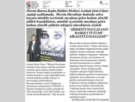 BASINDA BAROMUZ (Dolmuşta Kadına Şiddete Tepki)