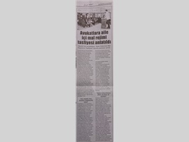 BASINDA BAROMUZ (Aile Hukuku ve Mal Rejimi Semineri Düzenlendi)