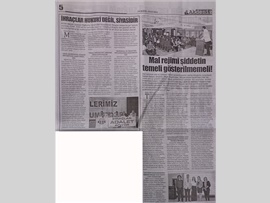 BASINDA BAROMUZ (Baro Başkanımız Av. Bilgin Yeşilboğaz, 'İhraçlar Adalet Arıyor' Paneline Konuşmacı Olarak Katıldı)