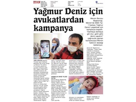 Baromuz SMA Tİp-1 hastası Yağmur Deniz için kampanya başlattı