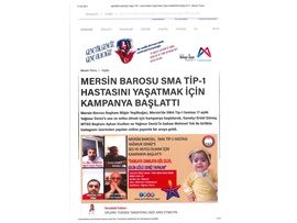 Baromuz SMA Tİp-1 hastası Yağmur Deniz için kampanya başlattı