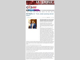 BASINDA BAROMUZ (MESCİD-İ AKSA' DA YAŞANAN OLAYLAR İLE İLGİLİ AÇIKLAMA) 28.07.2017