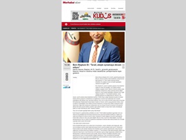 BASINDA BAROMUZ (MESCİD-İ AKSA' DA YAŞANAN OLAYLAR İLE İLGİLİ AÇIKLAMA) 28.07.2017