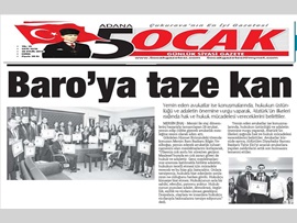 BASINDA BAROMUZ (28 Avukat Cübbe Giyip Ruhsat Aldı)