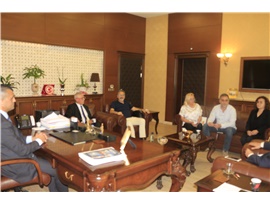 MERSİN KENT KONSEYİ’NDEN BAŞKANIMIZ GAZİ ÖZDEMİR’E ZİYARET