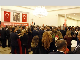 BARO BŞK. AV. ALİ ER, MERSİN VALİLİĞİ’NİN CUMHURİYET RESEPSİYONU’NA KATILDI