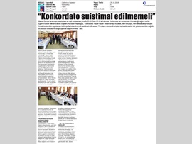 BASINDA BAROMUZ (Yeşilboğaz: "Konkordato Suistimal Edilmemeli)