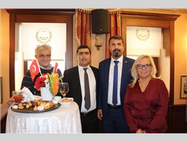 MERSİN BAROSU CUMHURİYET RESEPSİYONU DÜZENLEDİ