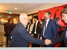 MERSİN BAROSU CUMHURİYET RESEPSİYONU DÜZENLEDİ