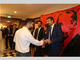 MERSİN BAROSU CUMHURİYET RESEPSİYONU DÜZENLEDİ