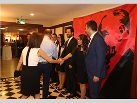 MERSİN BAROSU CUMHURİYET RESEPSİYONU DÜZENLEDİ