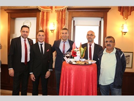 MERSİN BAROSU CUMHURİYET RESEPSİYONU DÜZENLEDİ