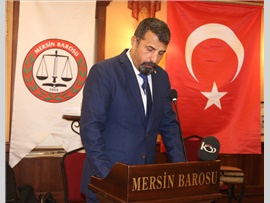 MERSİN BAROSU CUMHURİYET RESEPSİYONU DÜZENLEDİ
