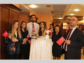 MERSİN BAROSU CUMHURİYET RESEPSİYONU DÜZENLEDİ
