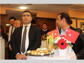 MERSİN BAROSU CUMHURİYET RESEPSİYONU DÜZENLEDİ