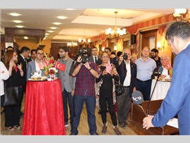 MERSİN BAROSU CUMHURİYET RESEPSİYONU DÜZENLEDİ