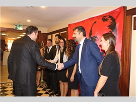 MERSİN BAROSU CUMHURİYET RESEPSİYONU DÜZENLEDİ