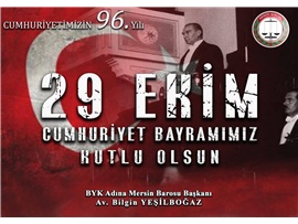 CUMHURİYET BAYRAMIMIZ KUTLU OLSUN